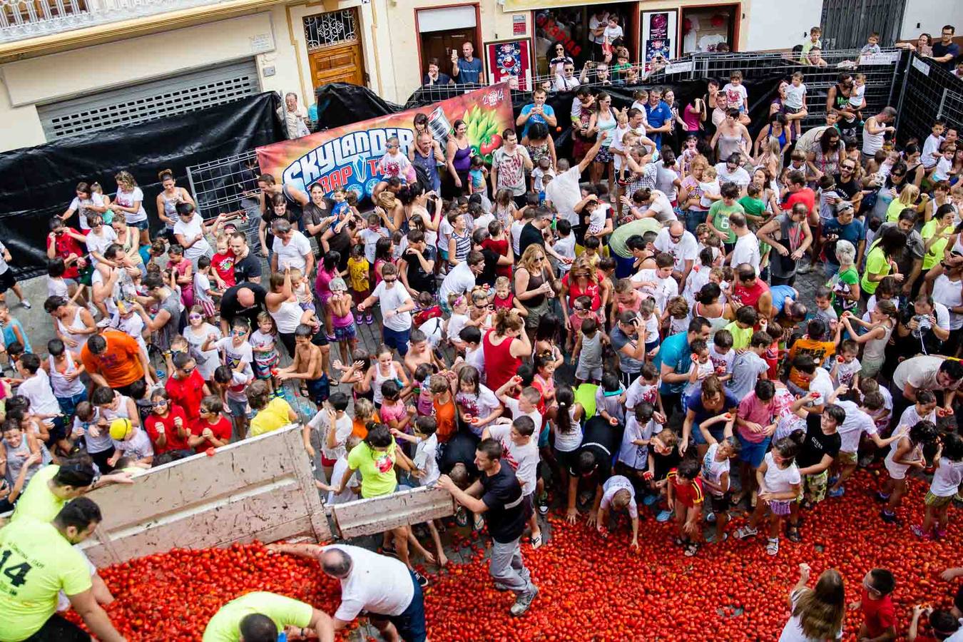 Tomatina Infantil en Buñol