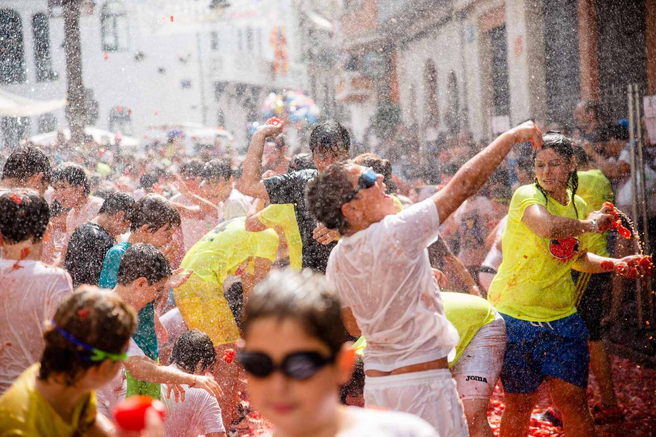 Tomatina Infantil en Buñol