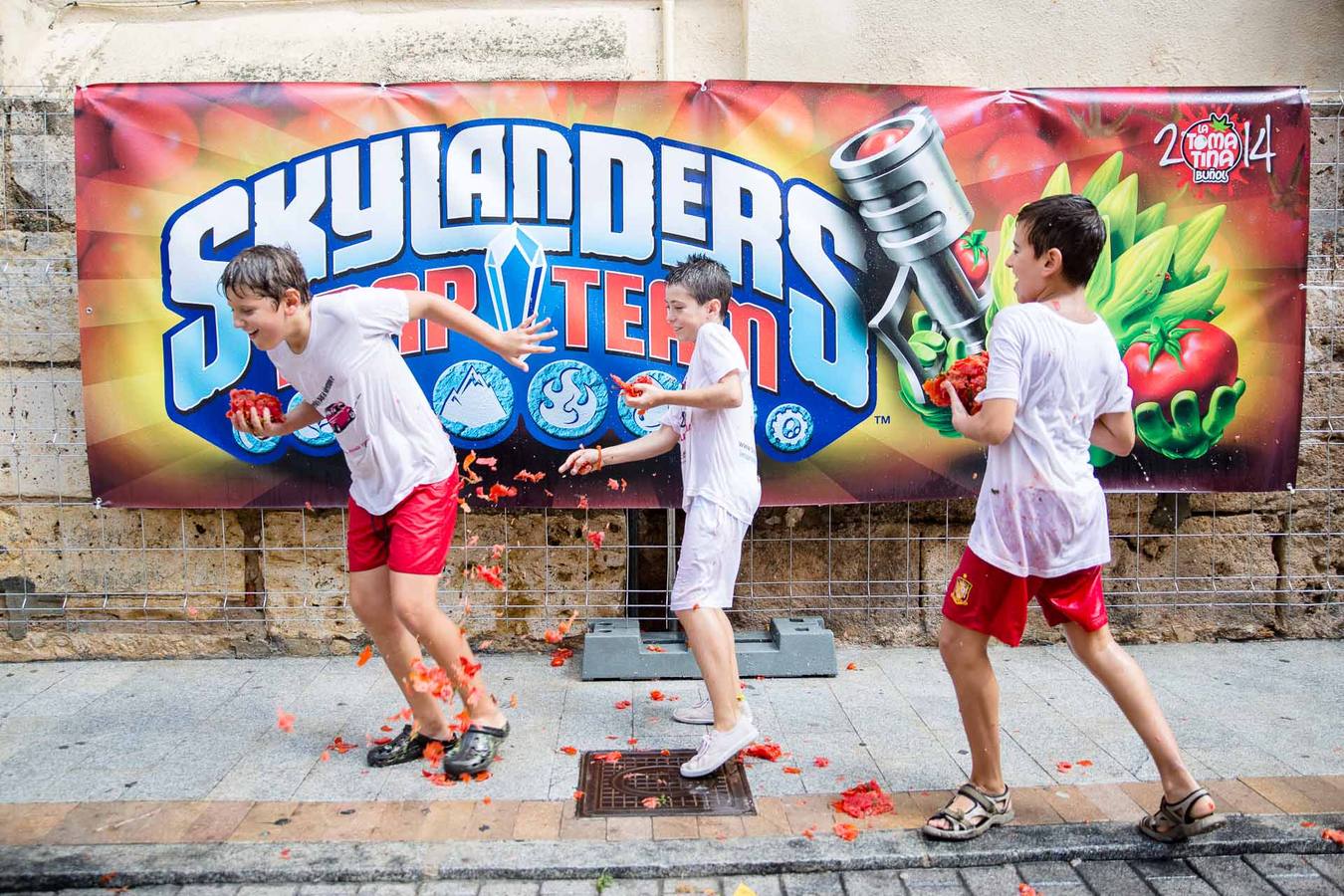 Tomatina Infantil en Buñol