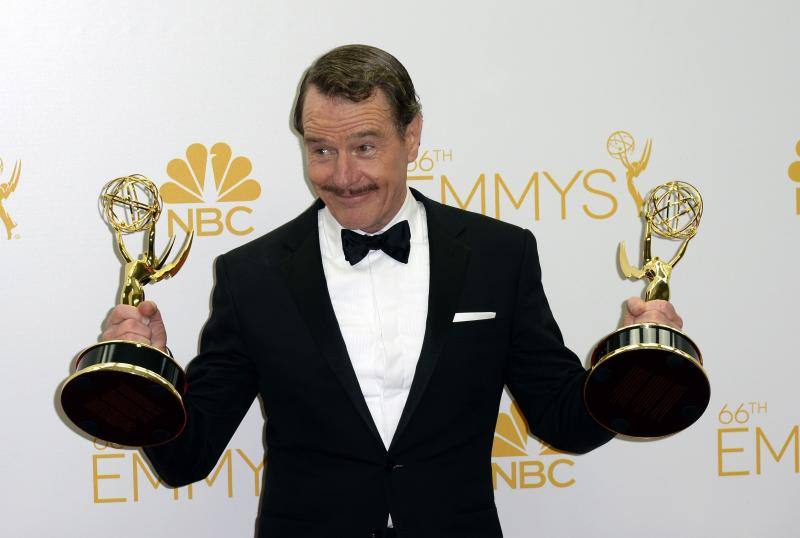 Bryan Cranston, el protagonista de la noche.