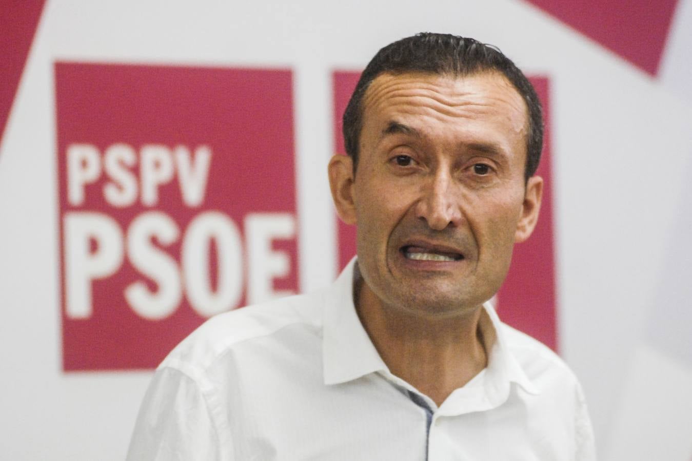Carlos González, como candidato a las primarias del PSOE en Elche