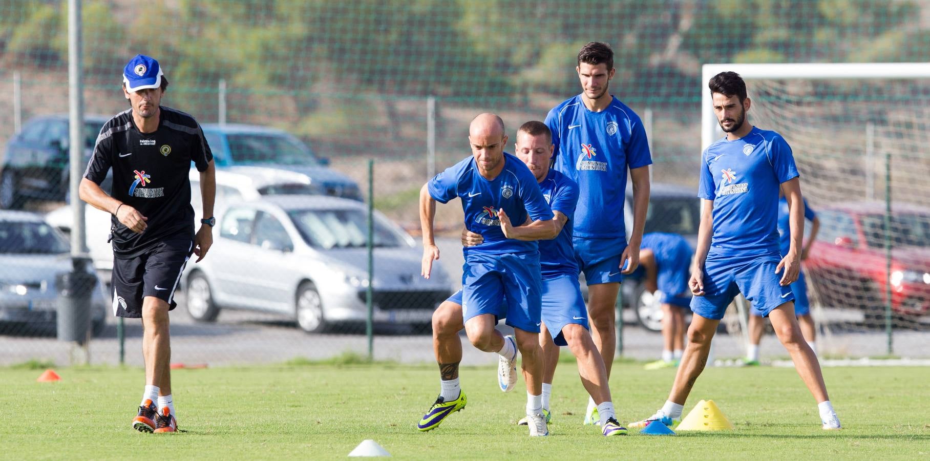 Entrenamiento del Hércules CF