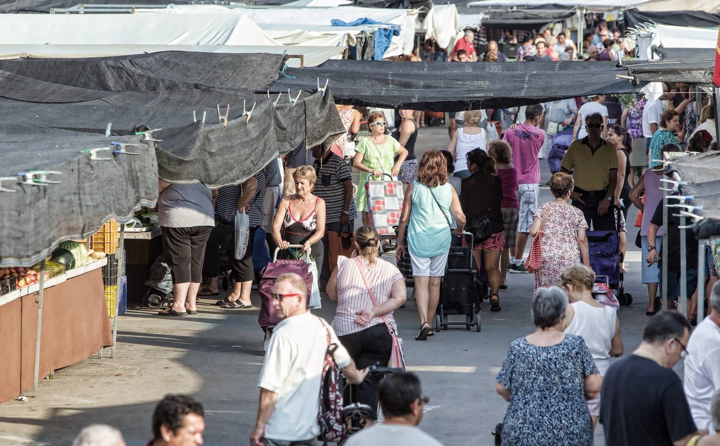 Mercadillo de Teulada en Alicante