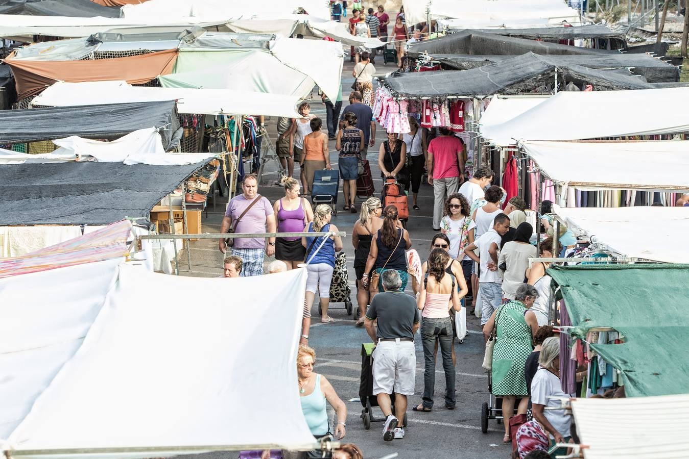 Mercadillo de Teulada en Alicante