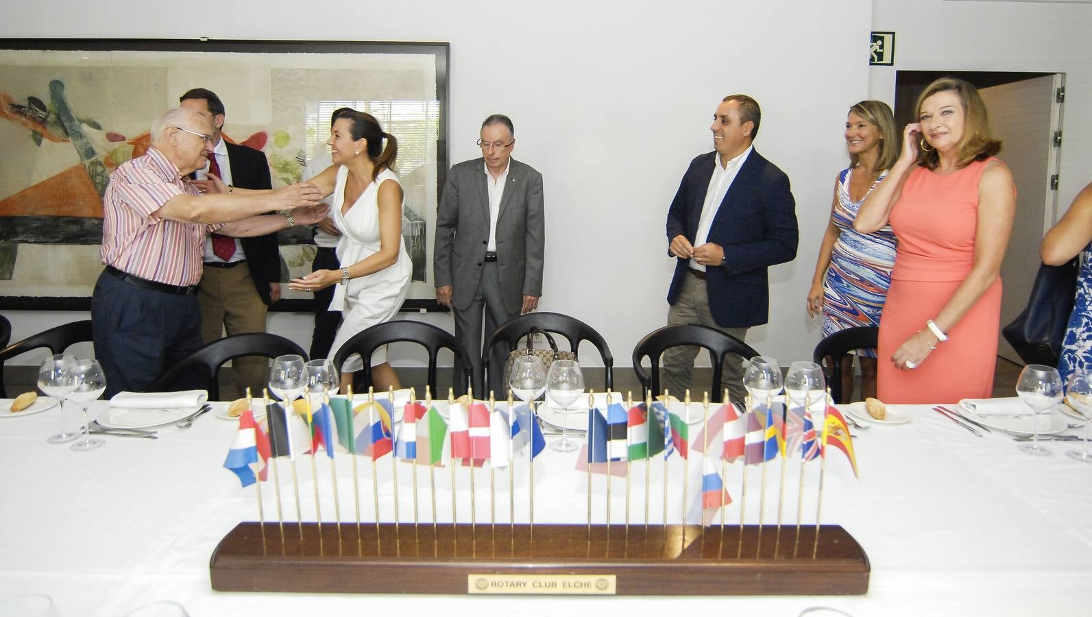 Comida del Club Rotari en Elche