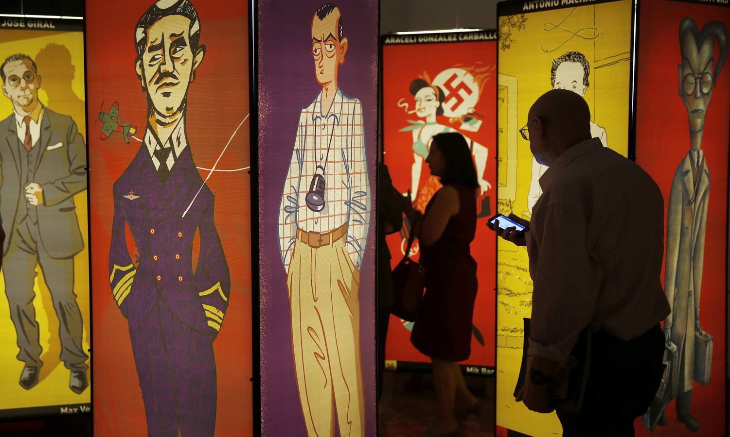 La exposición &#039;Exilio&#039; en La Nau