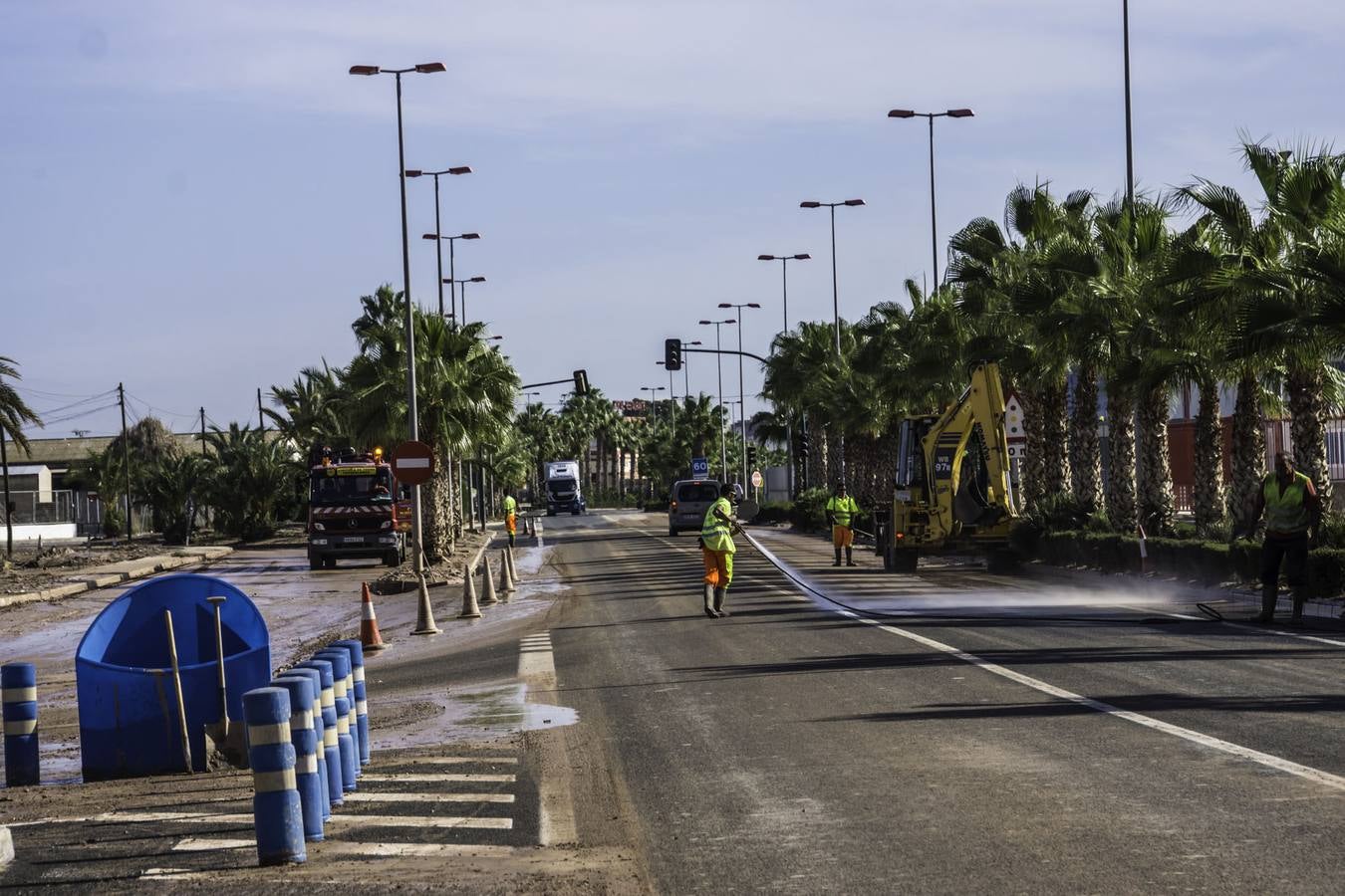 Limpieza de la Nacional 340