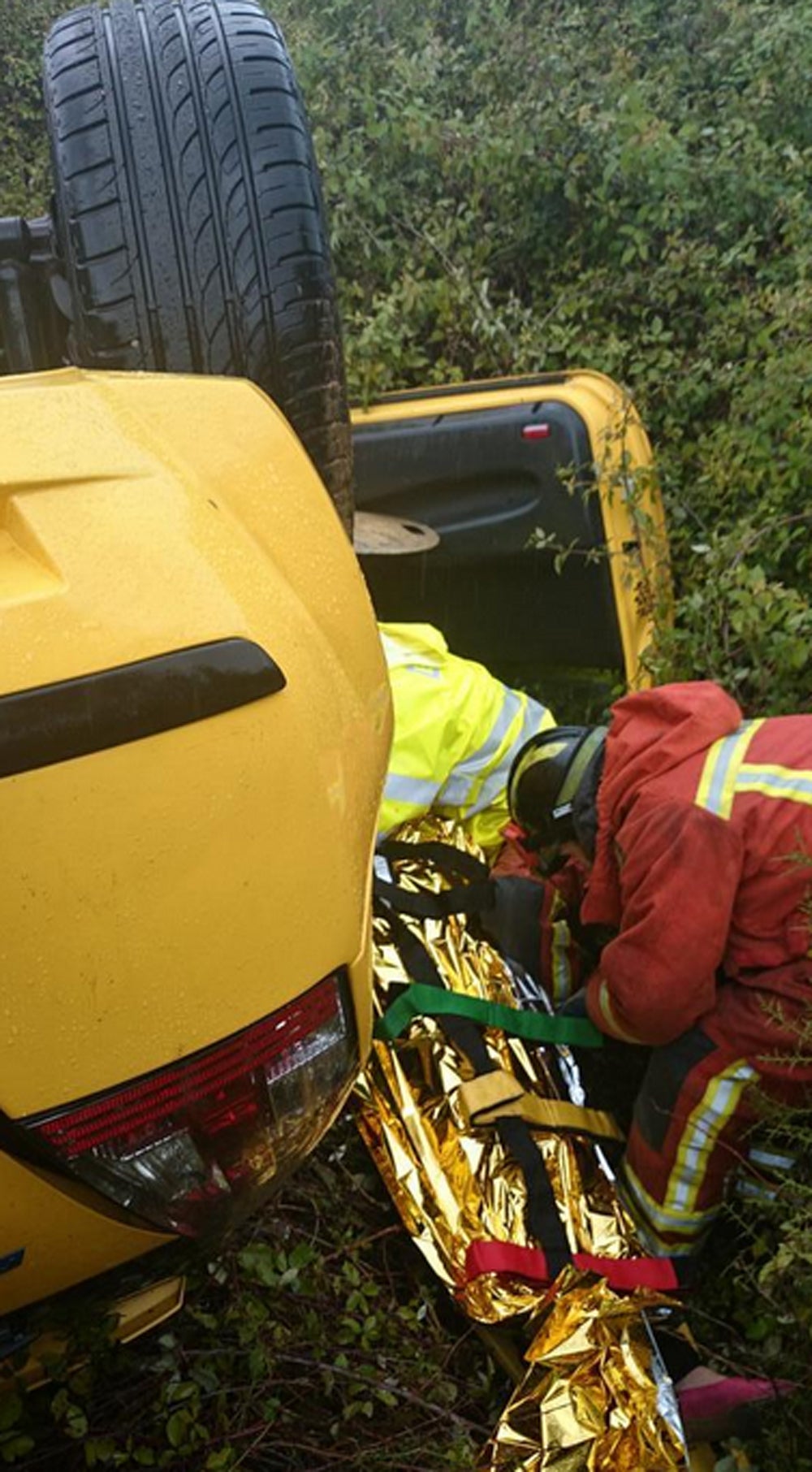 Accidente de coche en Estubeny