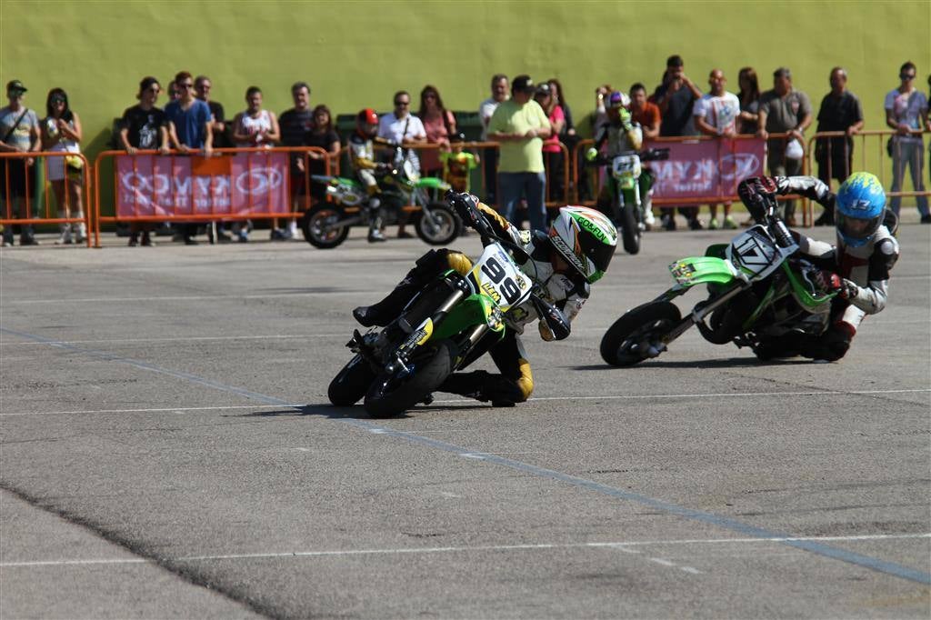 Homenaje a Champi herreros por los 25 años de su título mundial de 80 cc
