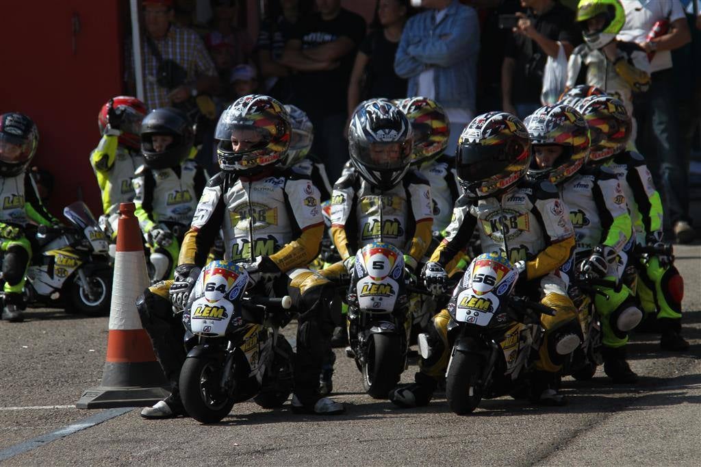 Homenaje a Champi herreros por los 25 años de su título mundial de 80 cc
