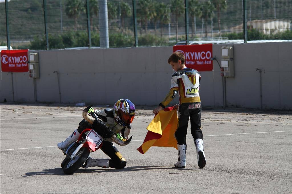 Homenaje a Champi herreros por los 25 años de su título mundial de 80 cc