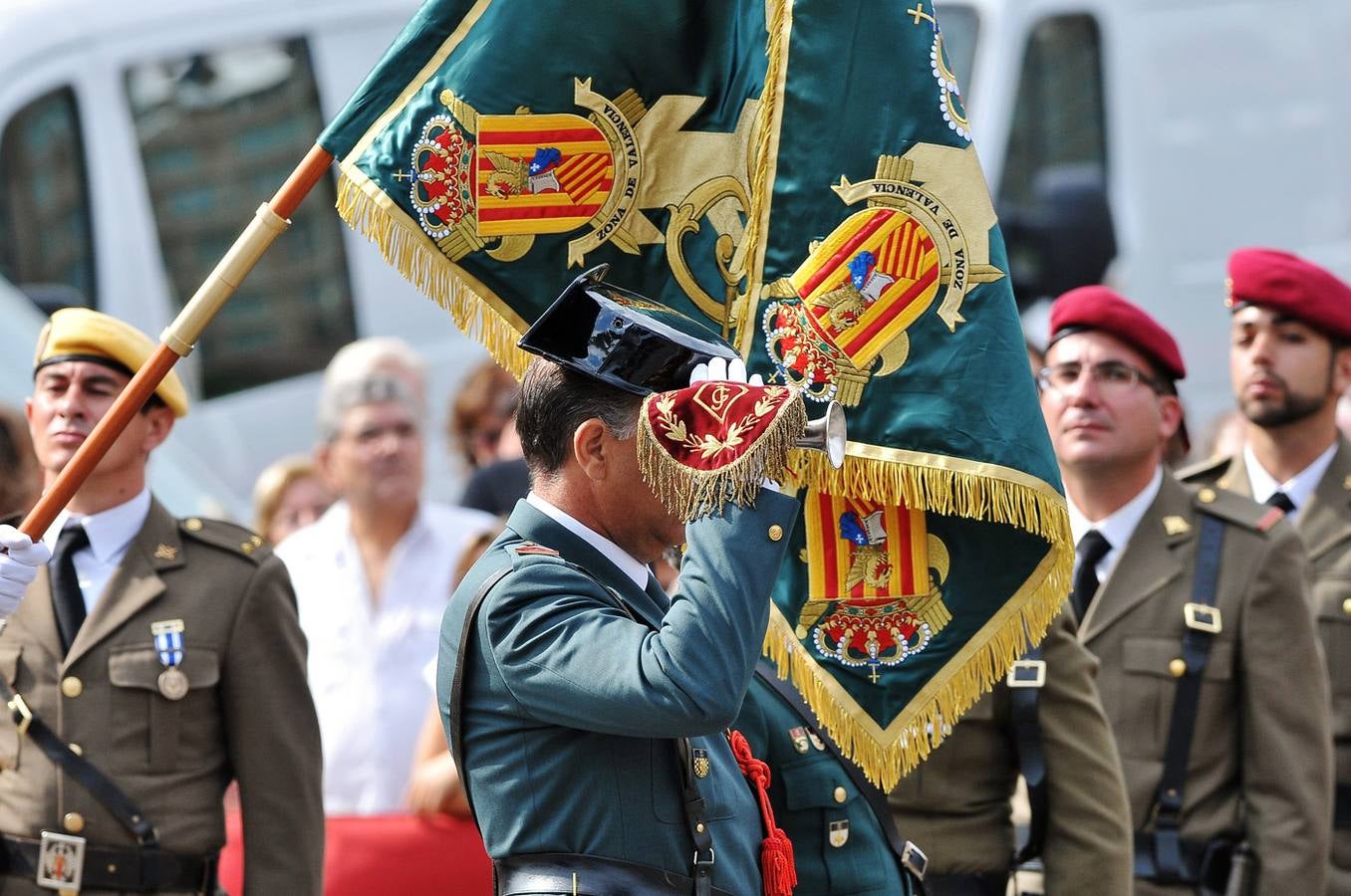 Celebración de la fiesta de la Guardia Civil