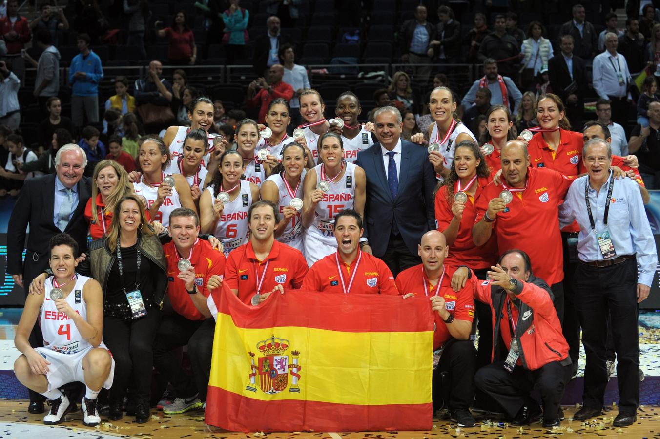 España se cuelga la medalla de plata en el Mundial