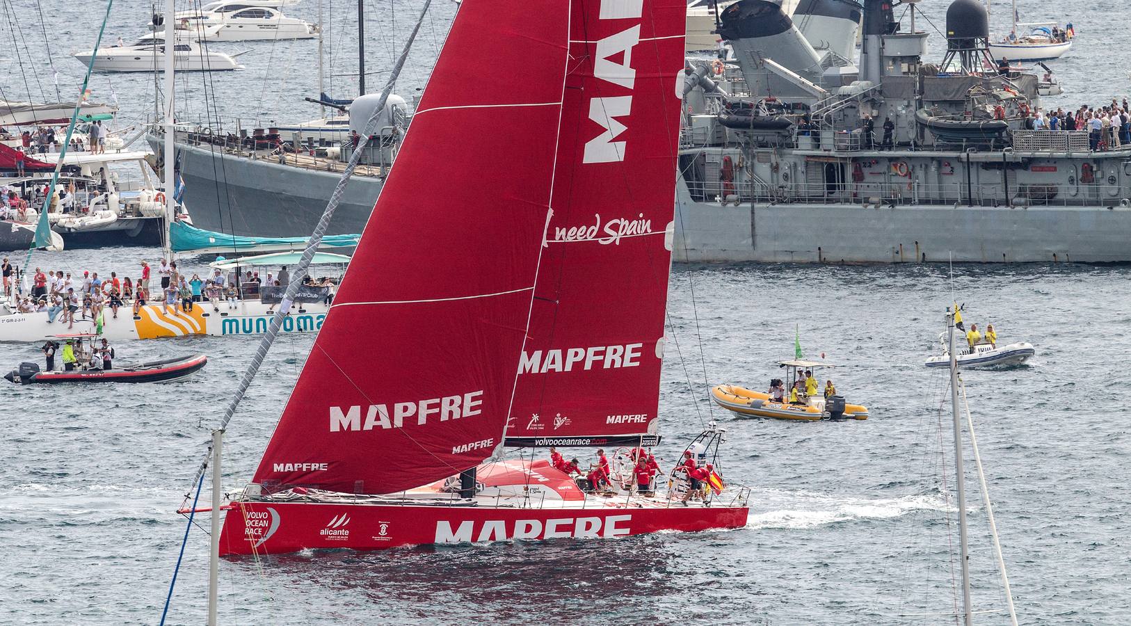 Salida de la Volvo Ocean Race (I)