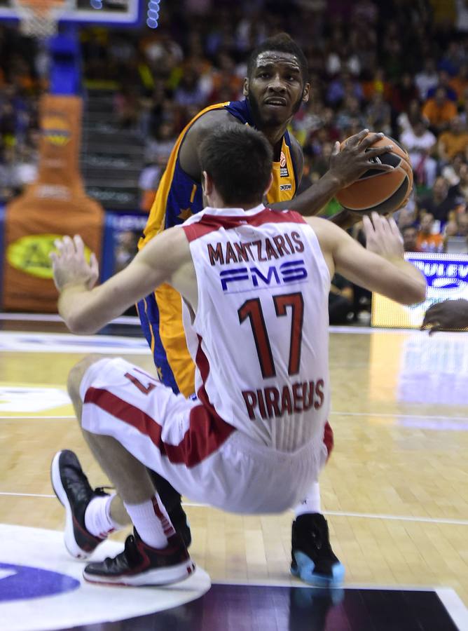 Las mejores imágenes del Valencia Basket-Olympiacos de Euroliga