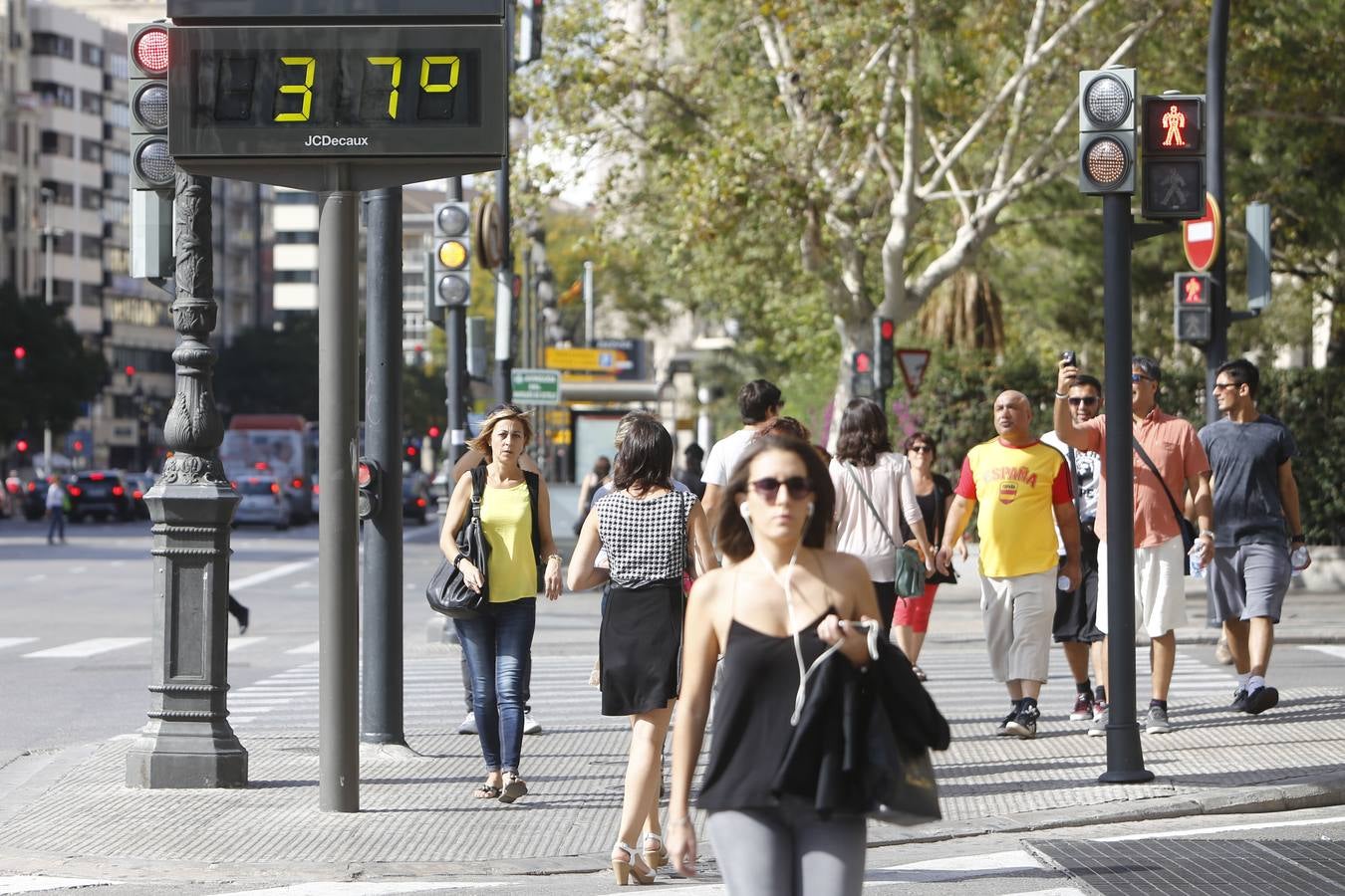 Record de calor en Valencia en un mes de octubre: 34,7º