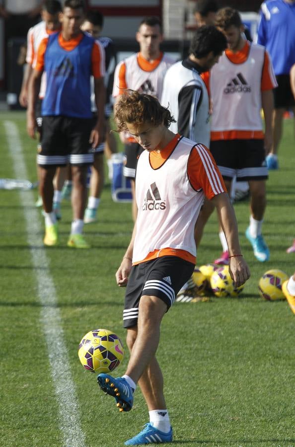 El equipo se prepara para el Elche a la espera de Lim