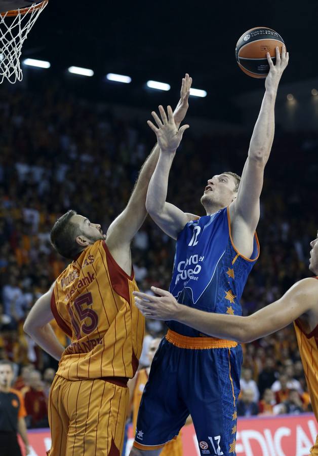 Partido entre el Galatasaray y el Valencia Basket