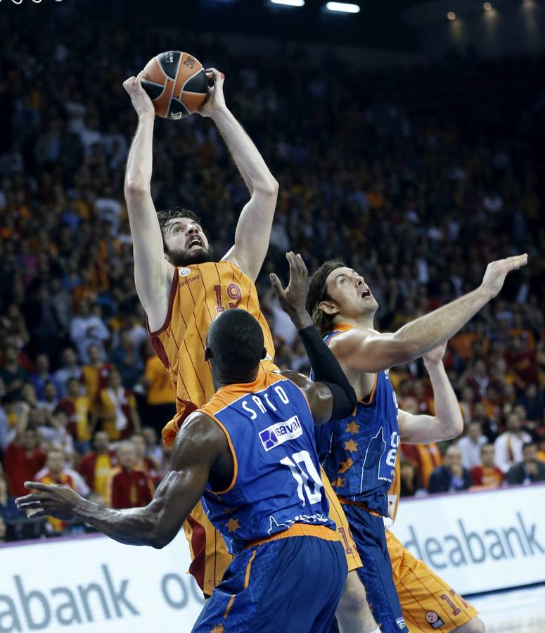 Partido entre el Galatasaray y el Valencia Basket