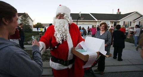 Navidad por adelantado para un niño con leucemia