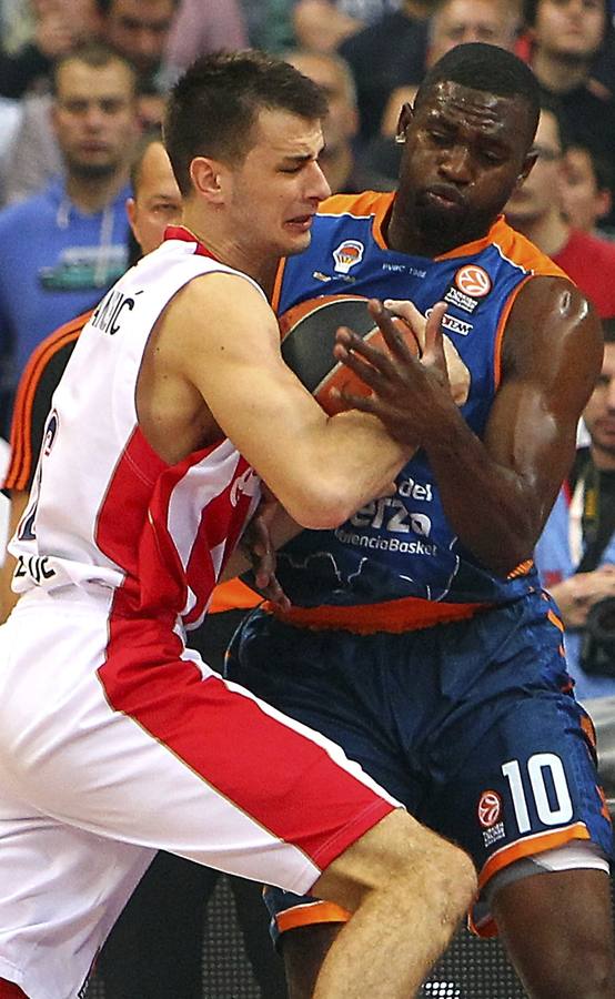 Las mejores imágenes del Estrella Roja-Valencia Basket