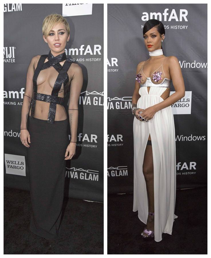 Miley y Rihanna, de infarto. 