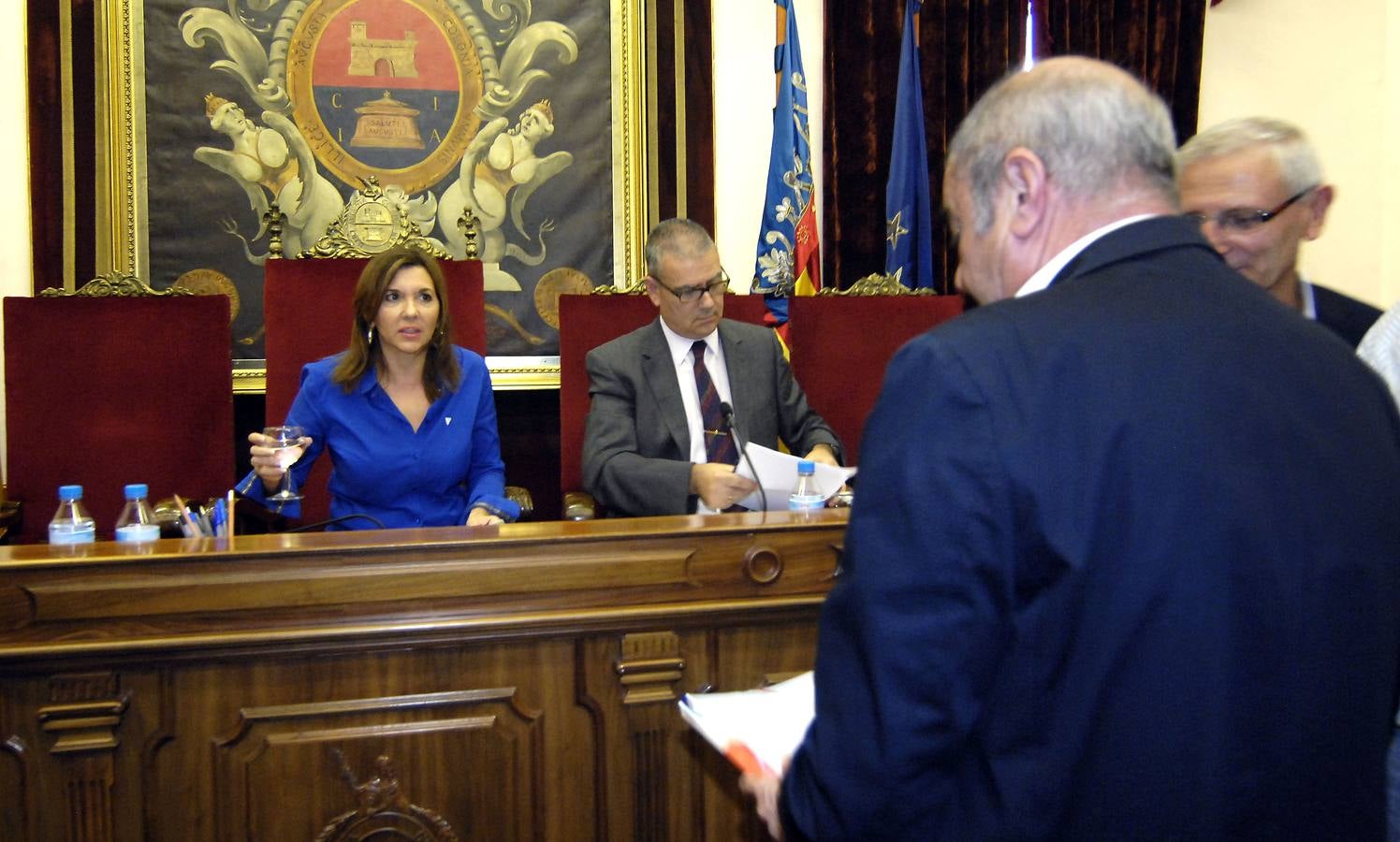 Pleno extraordinario del Ayuntamiento de Elche