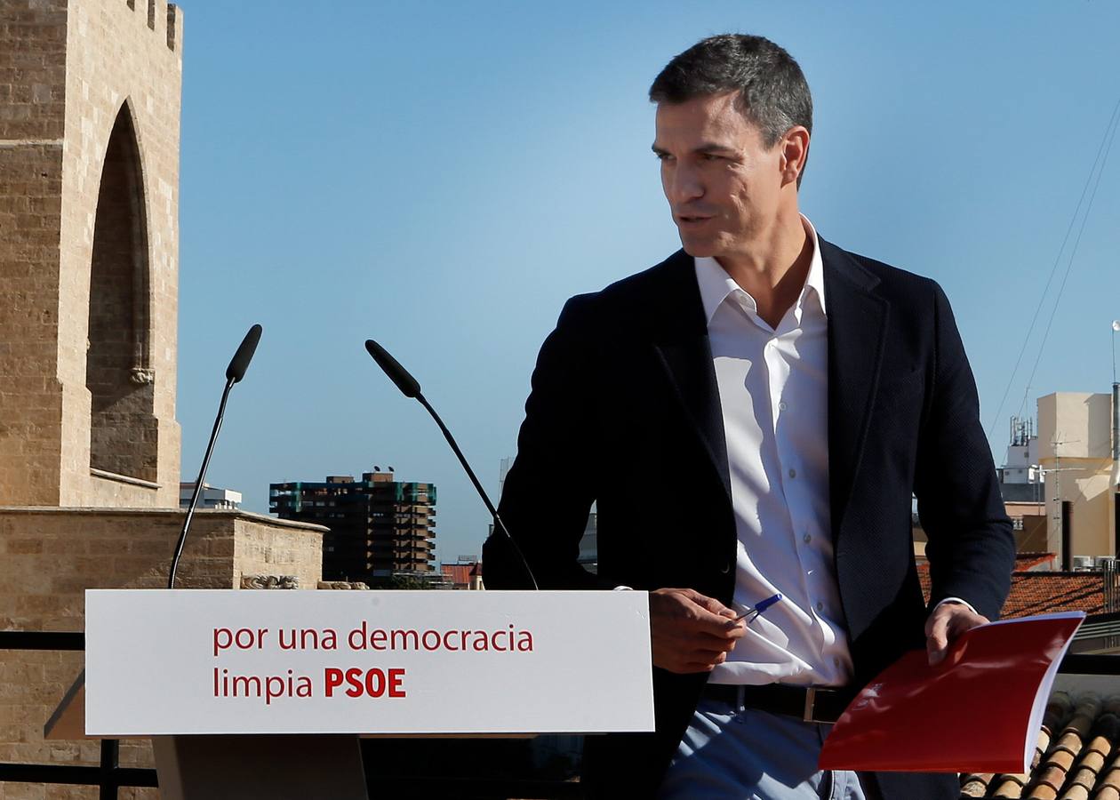 El ajetreado día de Pedro Sánchez en Valencia