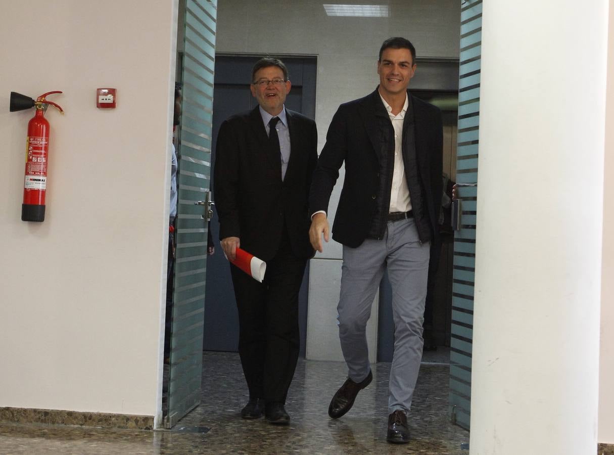 El ajetreado día de Pedro Sánchez en Valencia