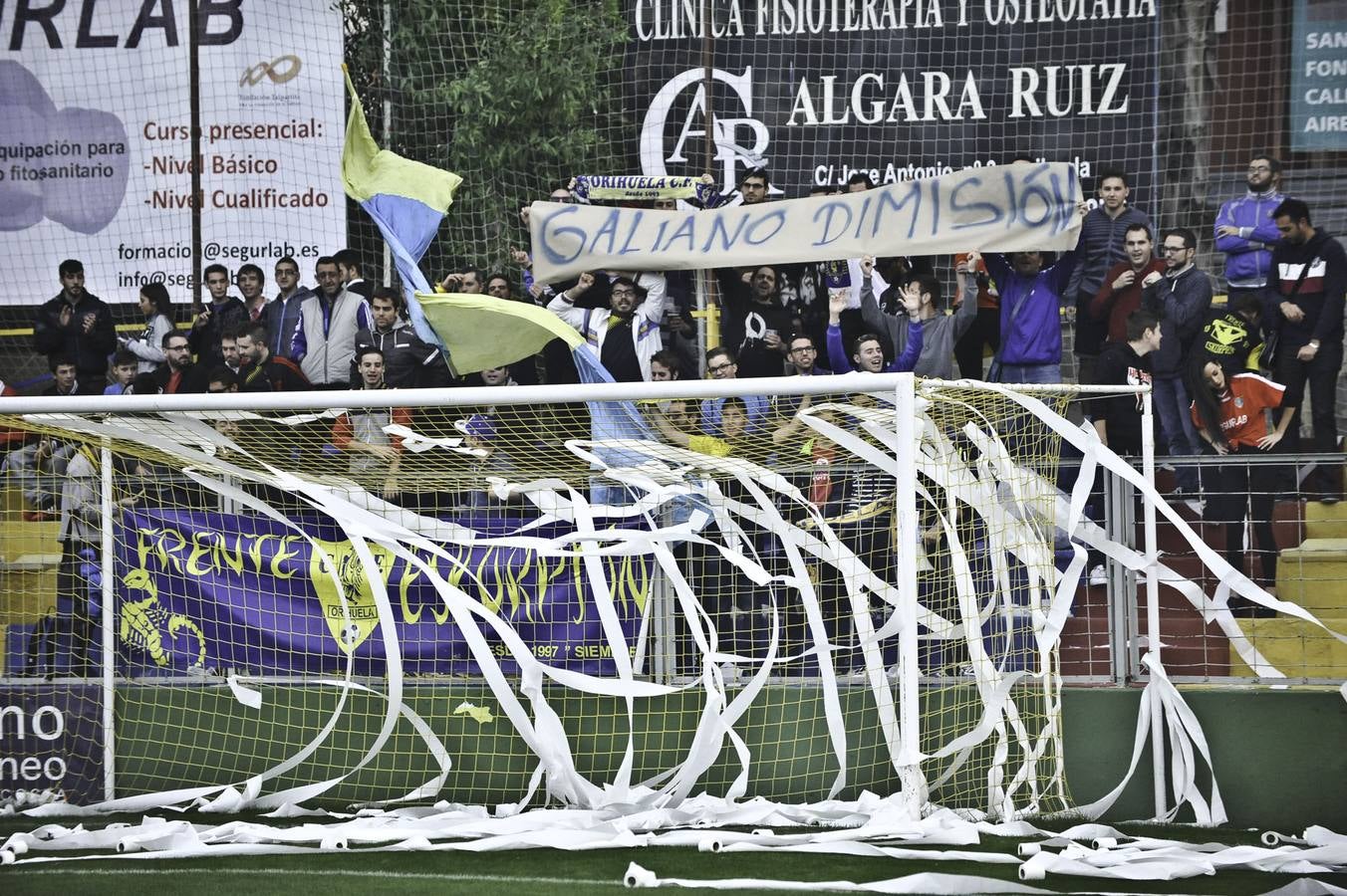 Partido Orihuela - Saguntino (1-0)