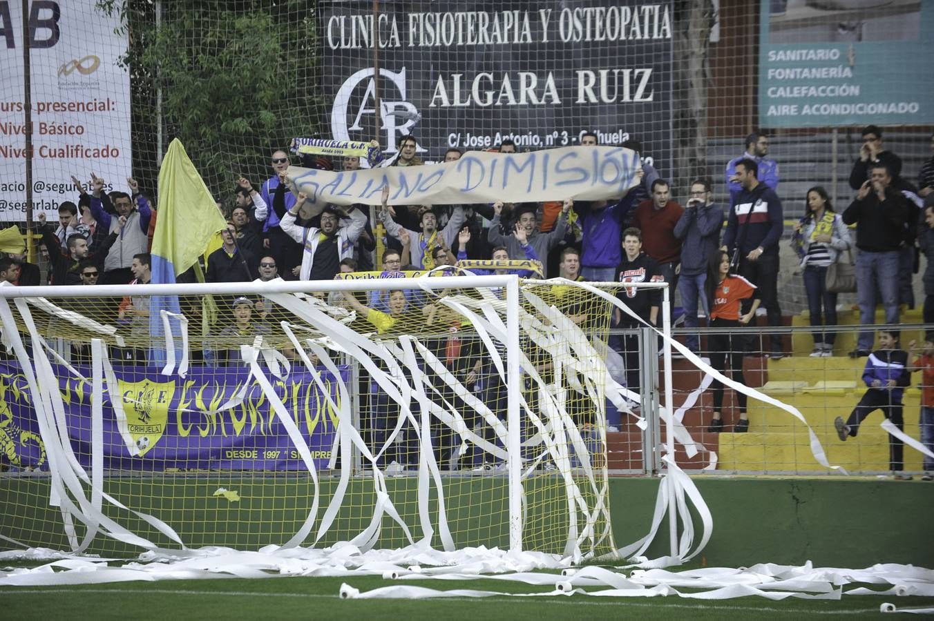 Partido Orihuela - Saguntino (1-0)