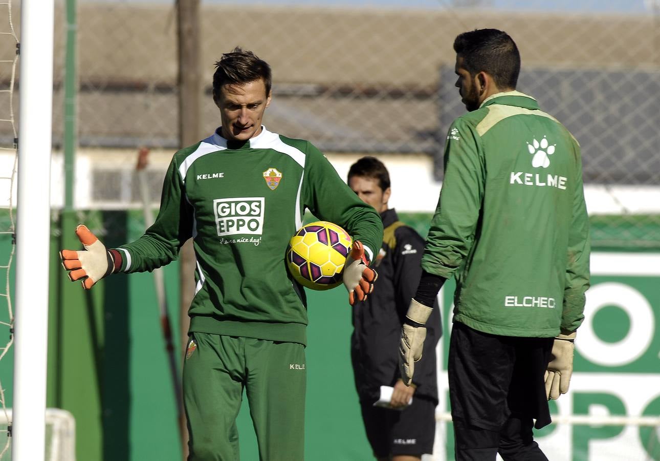 Entrenamiento del Elche CF