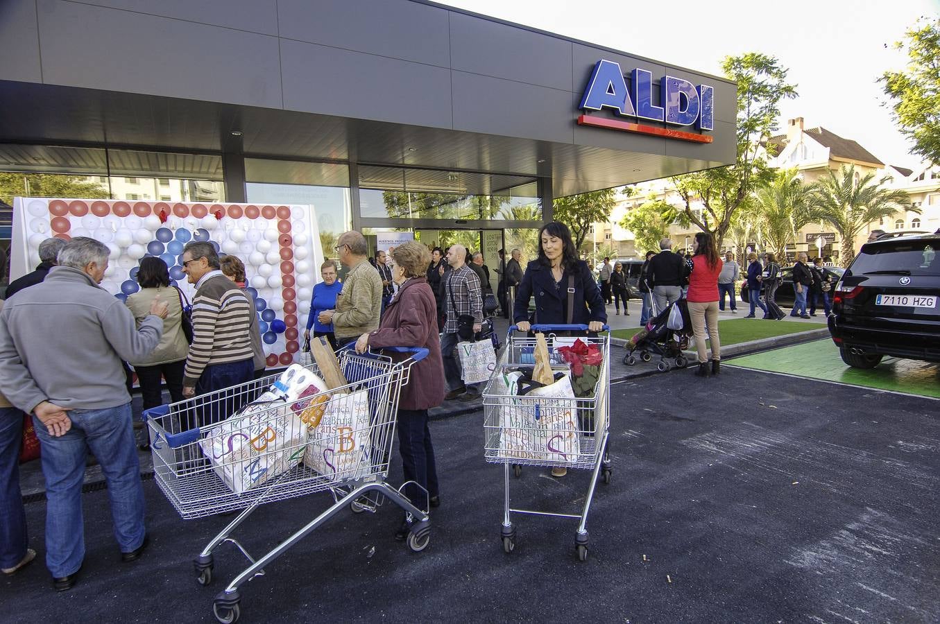 Inauguración de Aldi en Elche