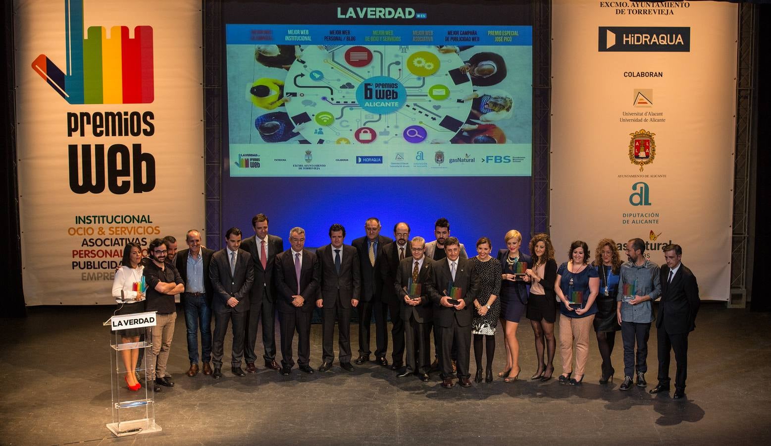 La gala de los VI Premios Web de la provincia de Alicante (I)