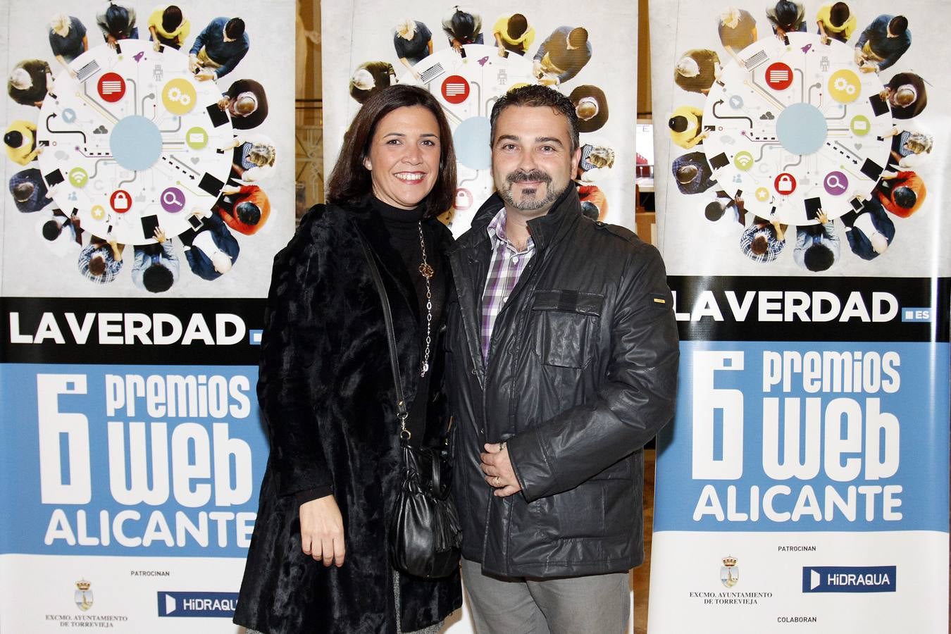 El &#039;photocall&#039; de los VI Premios Web de la provincia de Alicante (II)