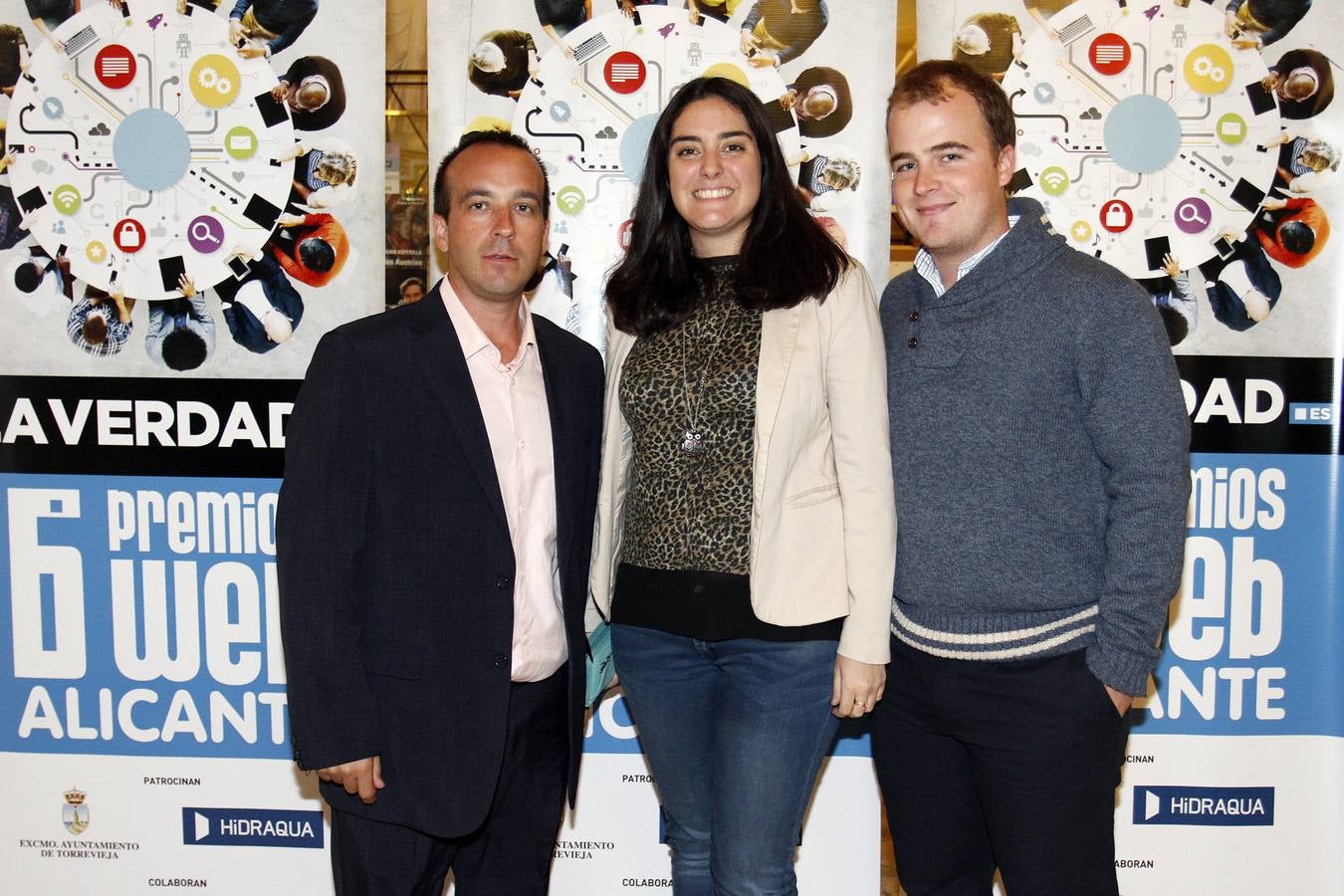 El &#039;photocall&#039; de los VI Premios Web de la provincia de Alicante (II)