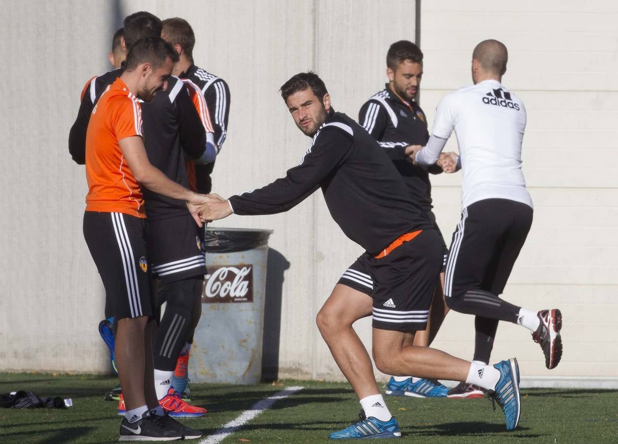 El Valencia se prepara para recibir al Barça