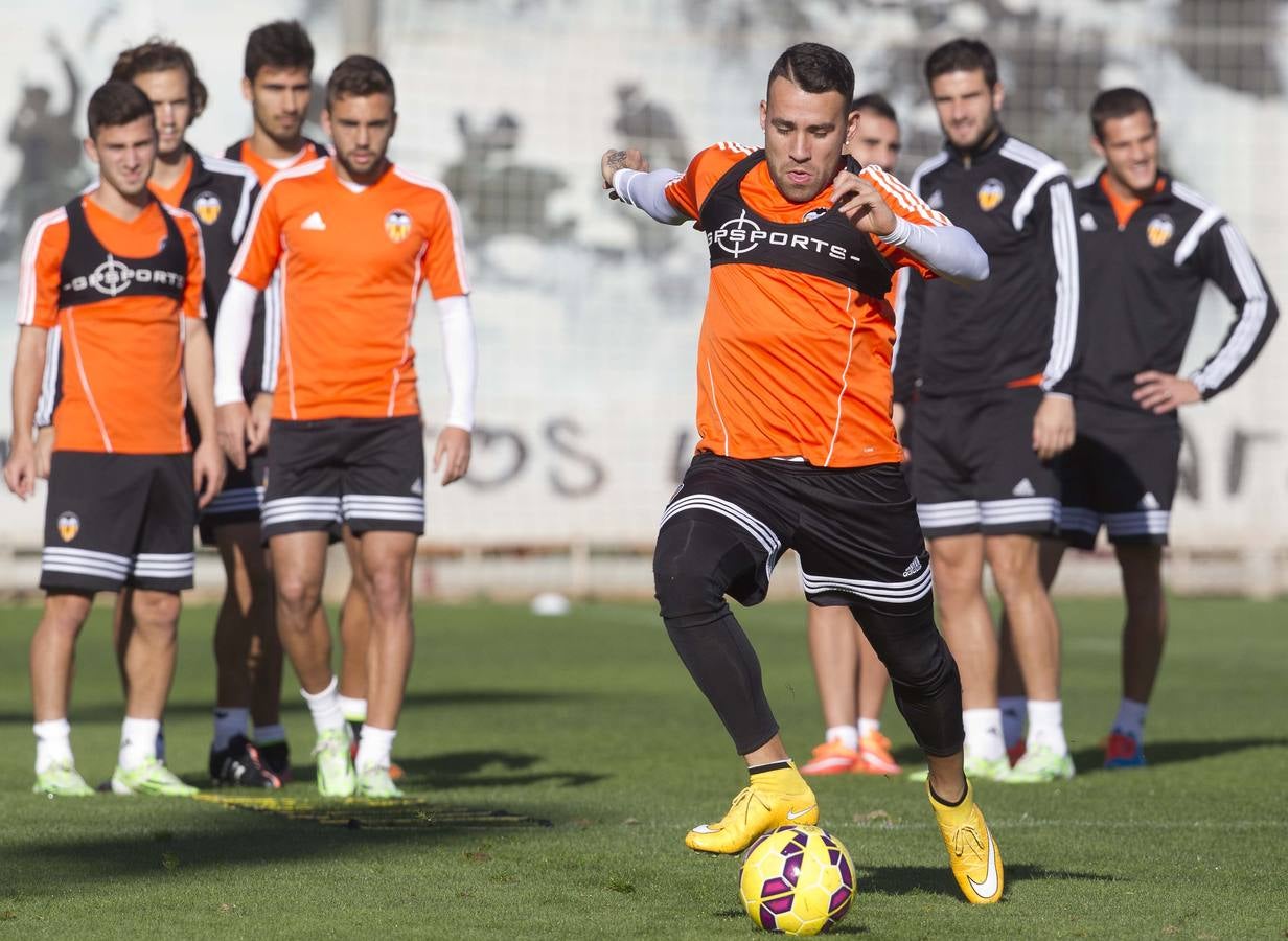 El Valencia se prepara para recibir al Barça