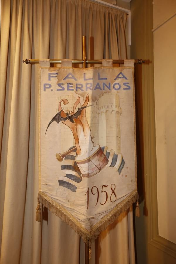 Exposición de la falla Serranos-Plaza de los Fueros por su 125.º aniversario