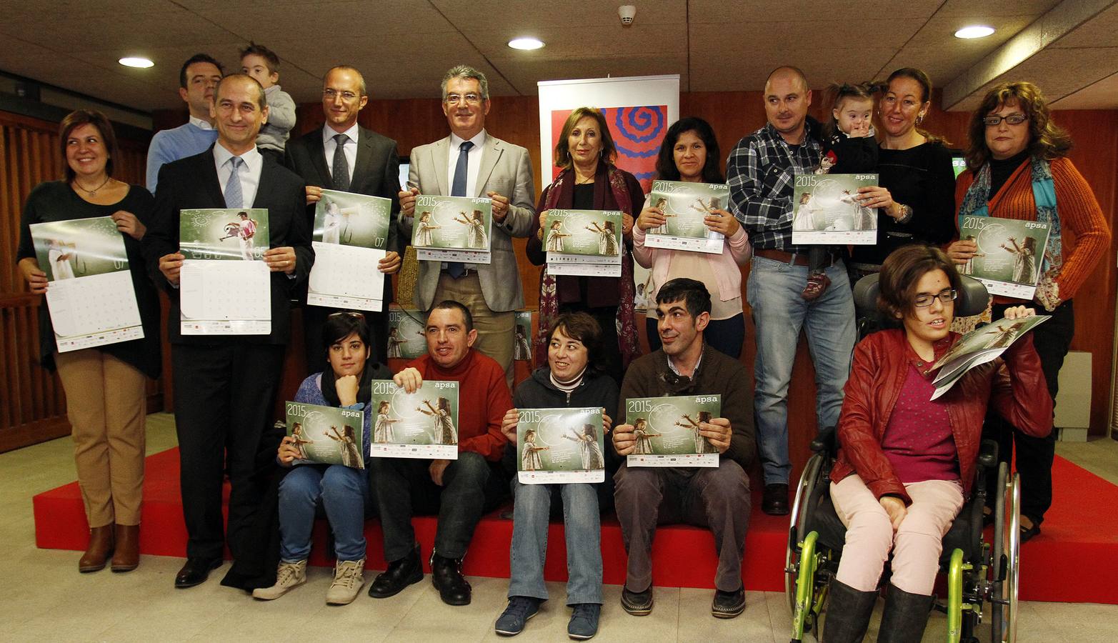 Apsa presenta su Calendario Solidario que cumple ya su décimo aniversario