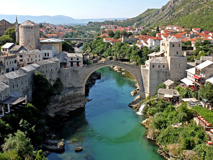 1. Mostar (Bosnia y Herzegovina). 