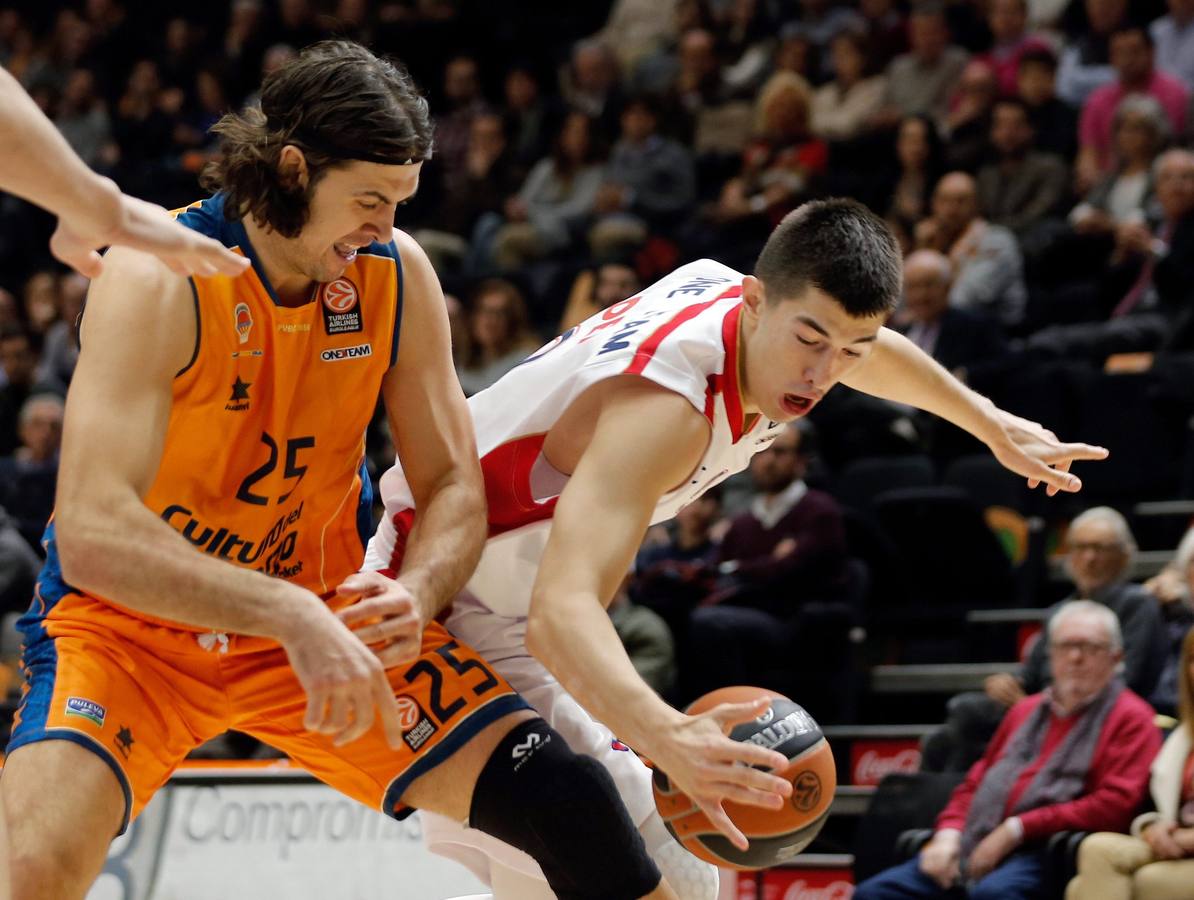 El Valencia Basket-Estrella Roja de Euroliga, en imágenes