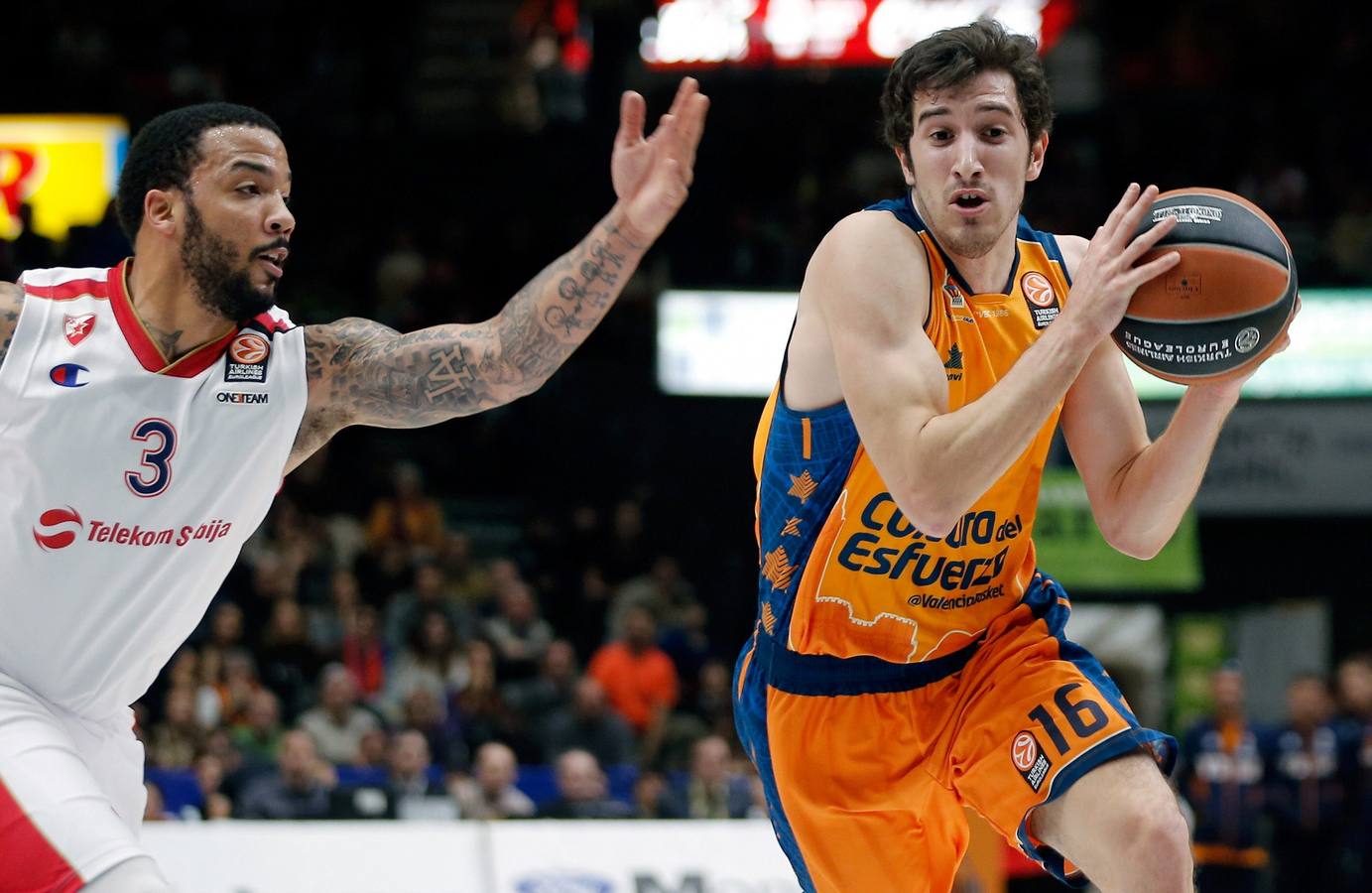 El Valencia Basket-Estrella Roja de Euroliga, en imágenes