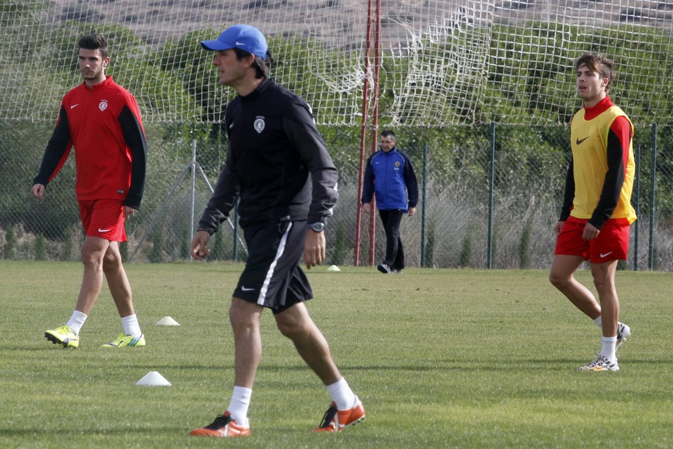 Primer día de entrenamiento de Kiko Femenia