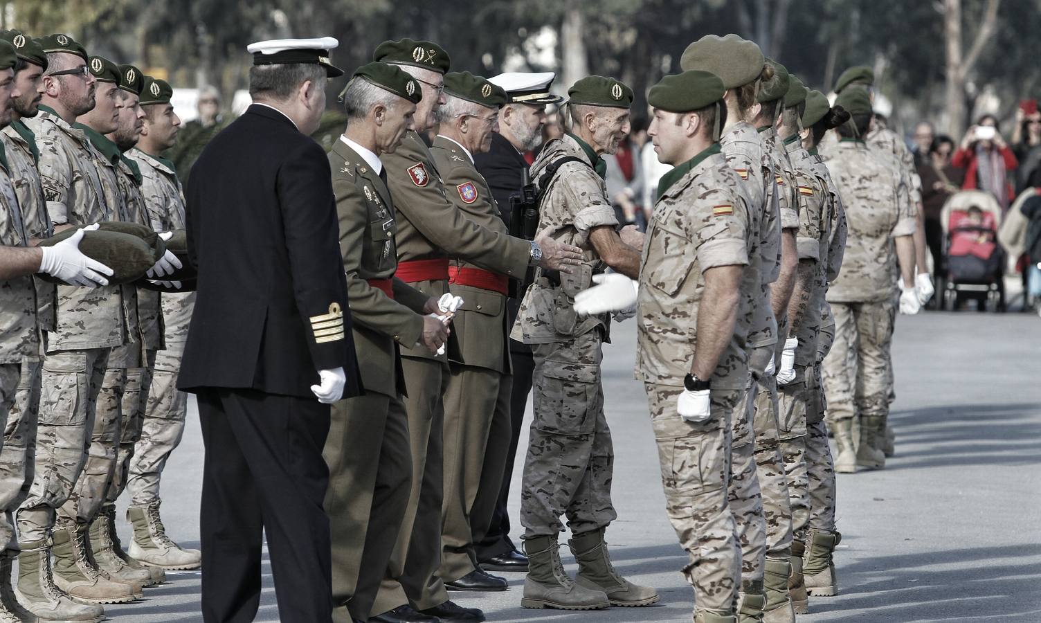 Los &#039;boinas verdes&#039;, de aniversario