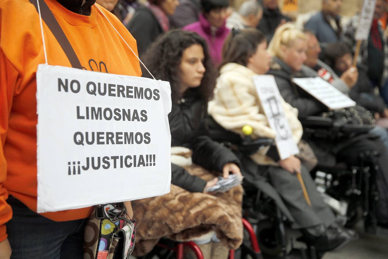 Reivindican en Valencia el cumplimiento de la ley de Dependencia tras 8 años