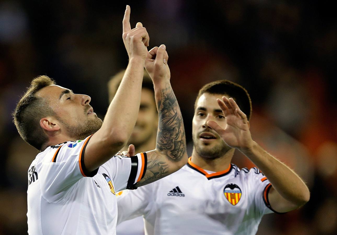 La locura de goles en Mestalla, en imágenes: Valencia 4 - 4 Rayo