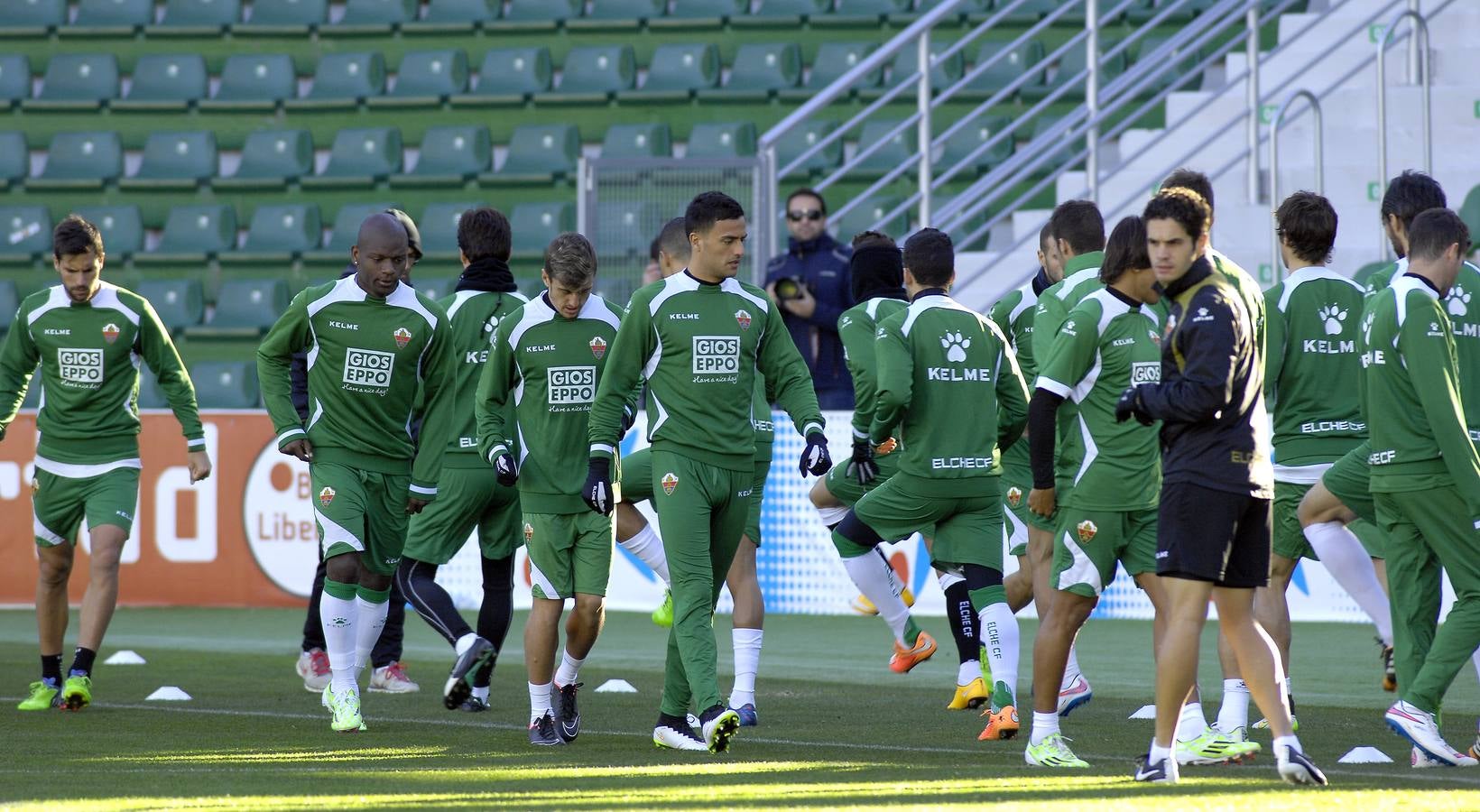 Entrenamiento del Elche CF