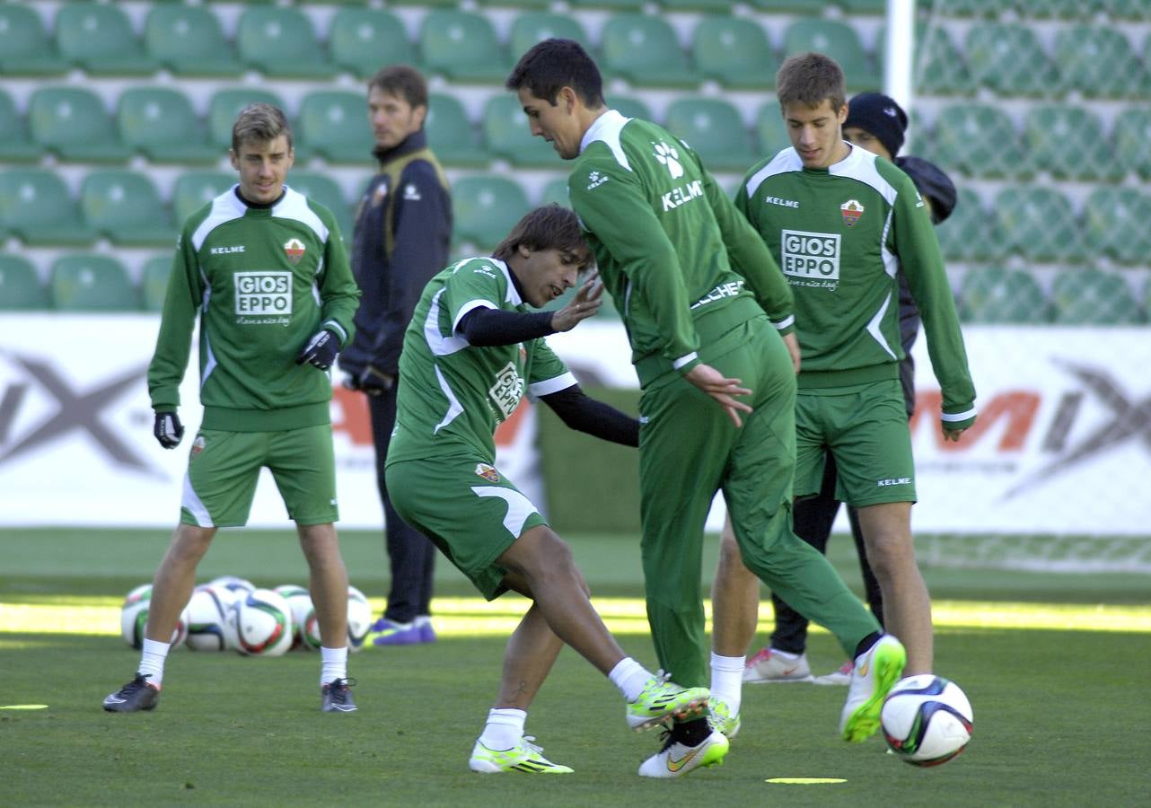 Entrenamiento del Elche CF