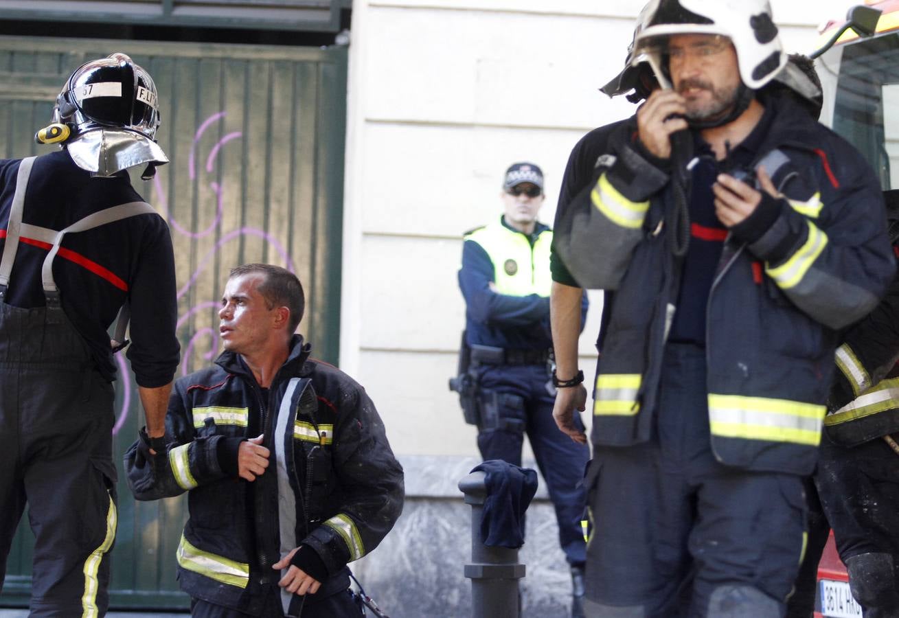 Segundo incendio en dos días en Alicante